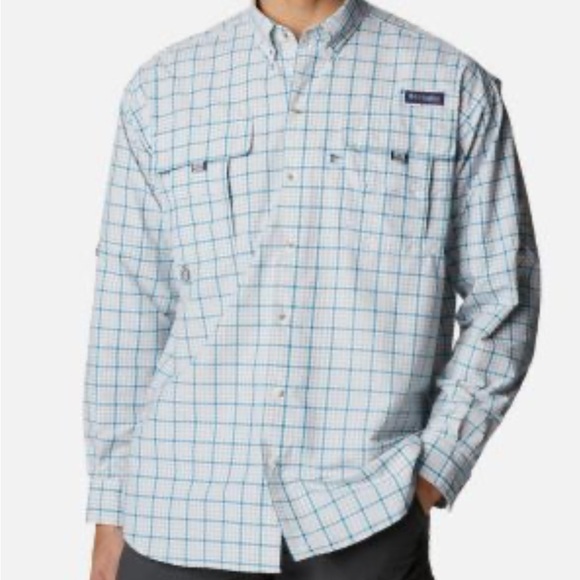 Columbia Men S PFG Super Bahama Long Sleeve Shirt- Sz XXl New - Picture 3 of 3
